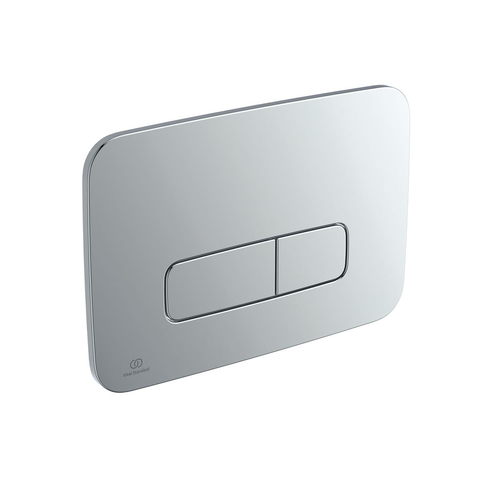 Cutout image of Ideal Standard Oleas Chrome M3 Mechanical Dual Flush Plate